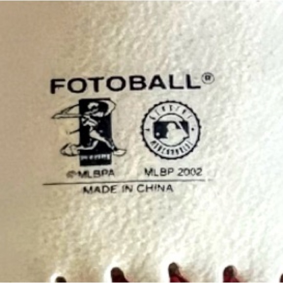 Milwaukee Brewers MLB Baseball Made by Fotoball Dated 2002 - Picture 9 of 9